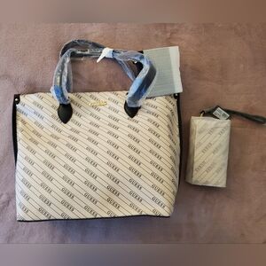 Guess handbag and matching wallet
